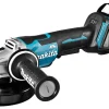 Makita DGA508RTJ 18V Li-Ion Accu haakse slijper set (2x 5.0Ah accu) in Mbox - 125mm - koolborstelloos - softstart