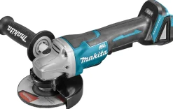 Makita DGA508RTJ 18V Li-Ion Accu haakse slijper set (2x 5.0Ah accu) in Mbox - 125mm - koolborstelloos - softstart