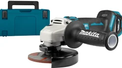 Makita DGA513ZJ 18V Li-Ion accu haakse slijper body in Mbox - 125mm - koolborstelloos