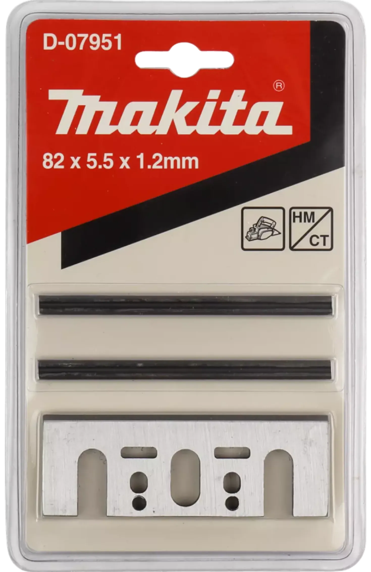 Makita D-07951 HM Wisselbeitelset - 82mm (2st.)