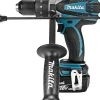 Makita DHP458RMJ 18V Li-Ion accu klopboor- /schroefmachine set (2x 4.0Ah accu) in Mbox
