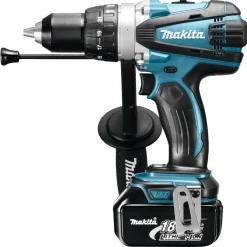 Makita DHP458RTJ 18V Li-Ion accu klopboor- /schroefmachine set (2x 5.0Ah accu) in Mbox