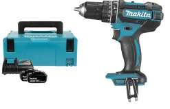 Makita DHP482RTJ 18V Li-Ion accu klopboor- /schroefmachine set (2x 5.0Ah accu) in Mbox