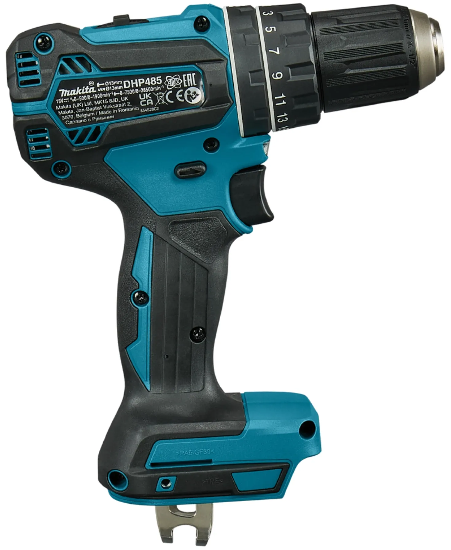 Makita DHP485SFE 18V Li-Ion accu klopboor- /schroefmachine set (2x 3.0Ah accu) in koffer - koolborstelloos