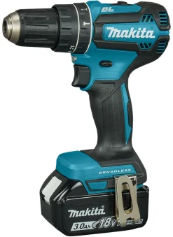 Makita DHP485SFE 18V Li-Ion accu klopboor- /schroefmachine set (2x 3.0Ah accu) in koffer - koolborstelloos