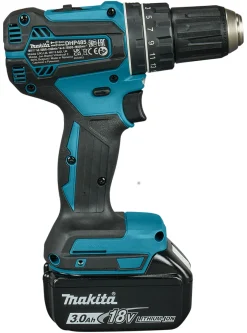 Makita DHP485SFE 18V Li-Ion accu klopboor- /schroefmachine set (2x 3.0Ah accu) in koffer - koolborstelloos