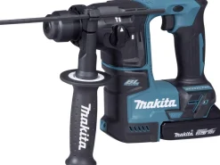 Makita DHR171RAJ 18V Li-Ion accu SDS-plus boorhamer set (2x 2.0Ah accu) in Mbox - 1,2J - koolborstelloos