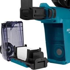 Makita DHR242RTJW 18V Li-Ion SDS-Plus accu combihamer incl. stofafzuiging set (2x 5,0Ah) in Mbox - 24mm - koolborstelloos