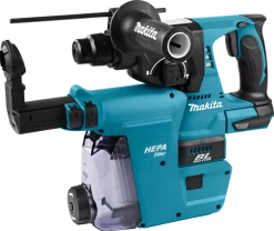 Makita DHR242ZJW LXT 18V Li-Ion SDS-Plus accu combihamer body met stofafzuiging in Mbox - 2J - koolborstelloos