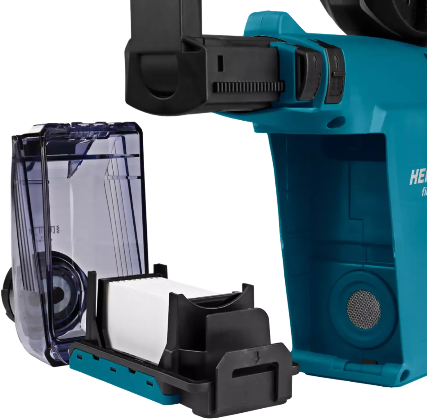 Makita DHR242ZJW LXT 18V Li-Ion SDS-Plus accu combihamer body met stofafzuiging in Mbox - 2J - koolborstelloos
