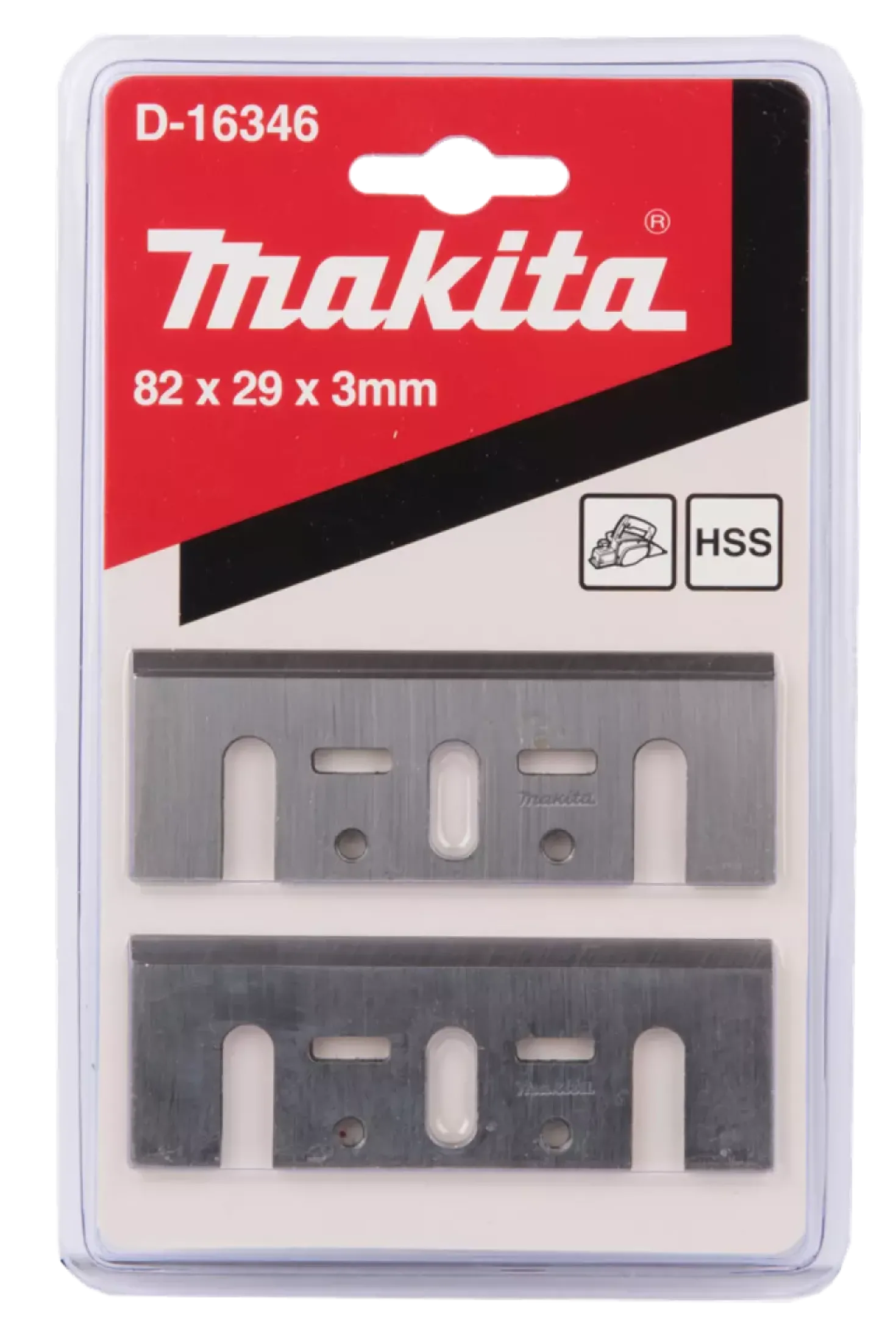 Makita D-16346 HSS Schaafbeitels - 82mm (2st)