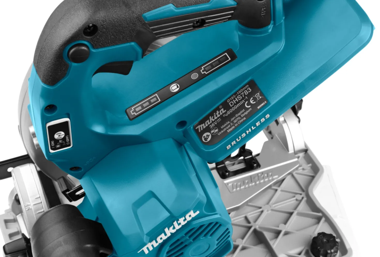 Makita DHS783ZJU 2x18V Li-Ion accu Cirkelzaag body - 190mm