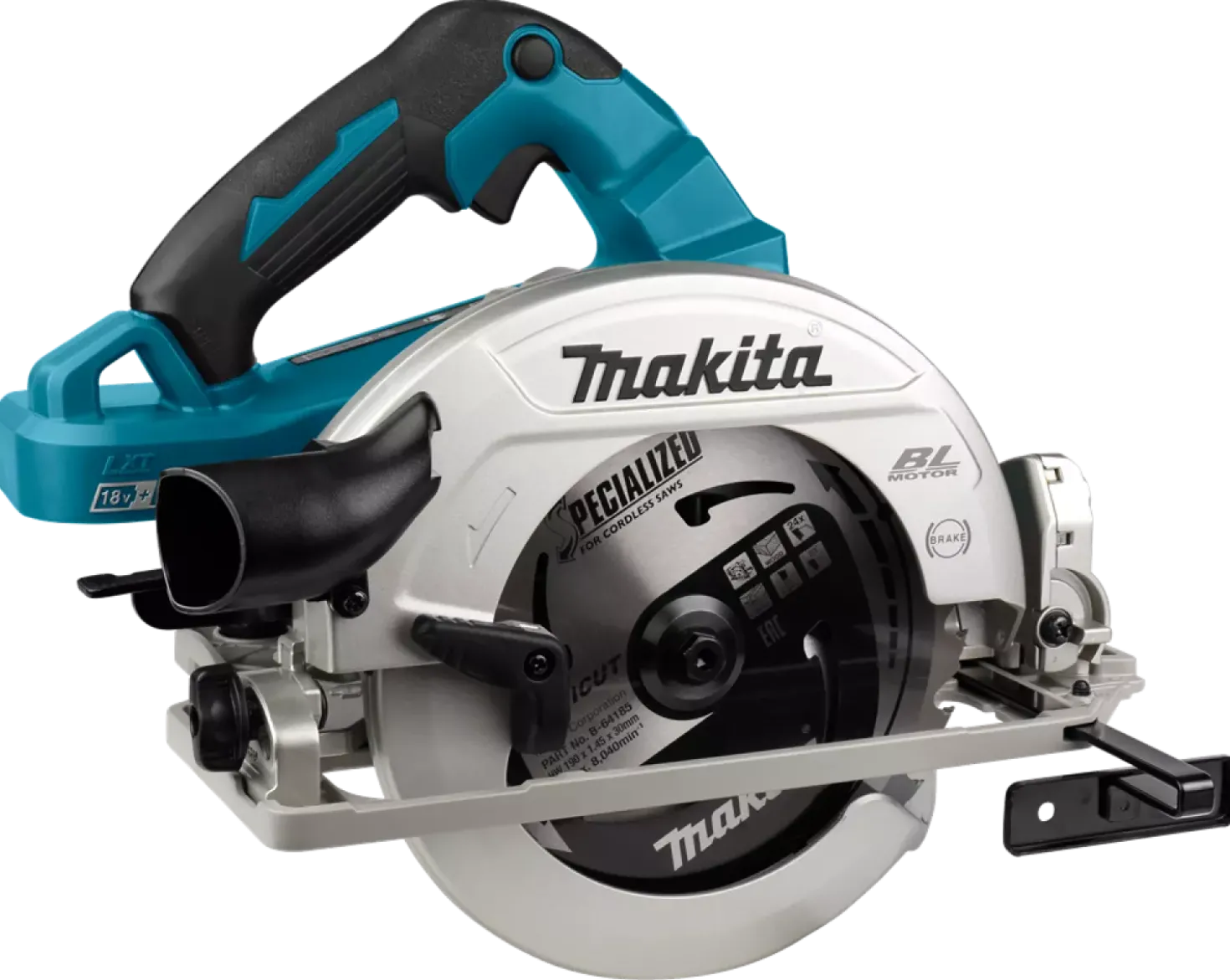 Makita DHS782ZJ 36V (2x 18V) Li-Ion Accu Cirkelzaag body in Mbox - 190mm - koolborstelloos