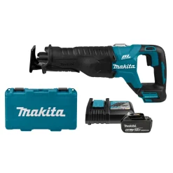Makita DJR187RT 18V Li-Ion accu reciprozaag set (1x 5.0Ah accu) - snelwissel - variabel - koolborstelloos
