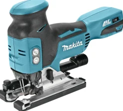 Makita DJV181RM1J 18V Li-Ion Accu decoupeerzaag set (1x 4.0Ah accu) in Mbox - T-greep - variabel - koolborstelloos