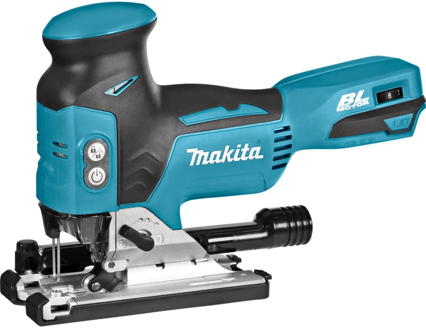 Makita DJV181RT1J 18V Li-Ion Accu decoupeerzaag set (2x 5.0Ah accu) in Mbox - T-greep - variabel - koolborstelloos