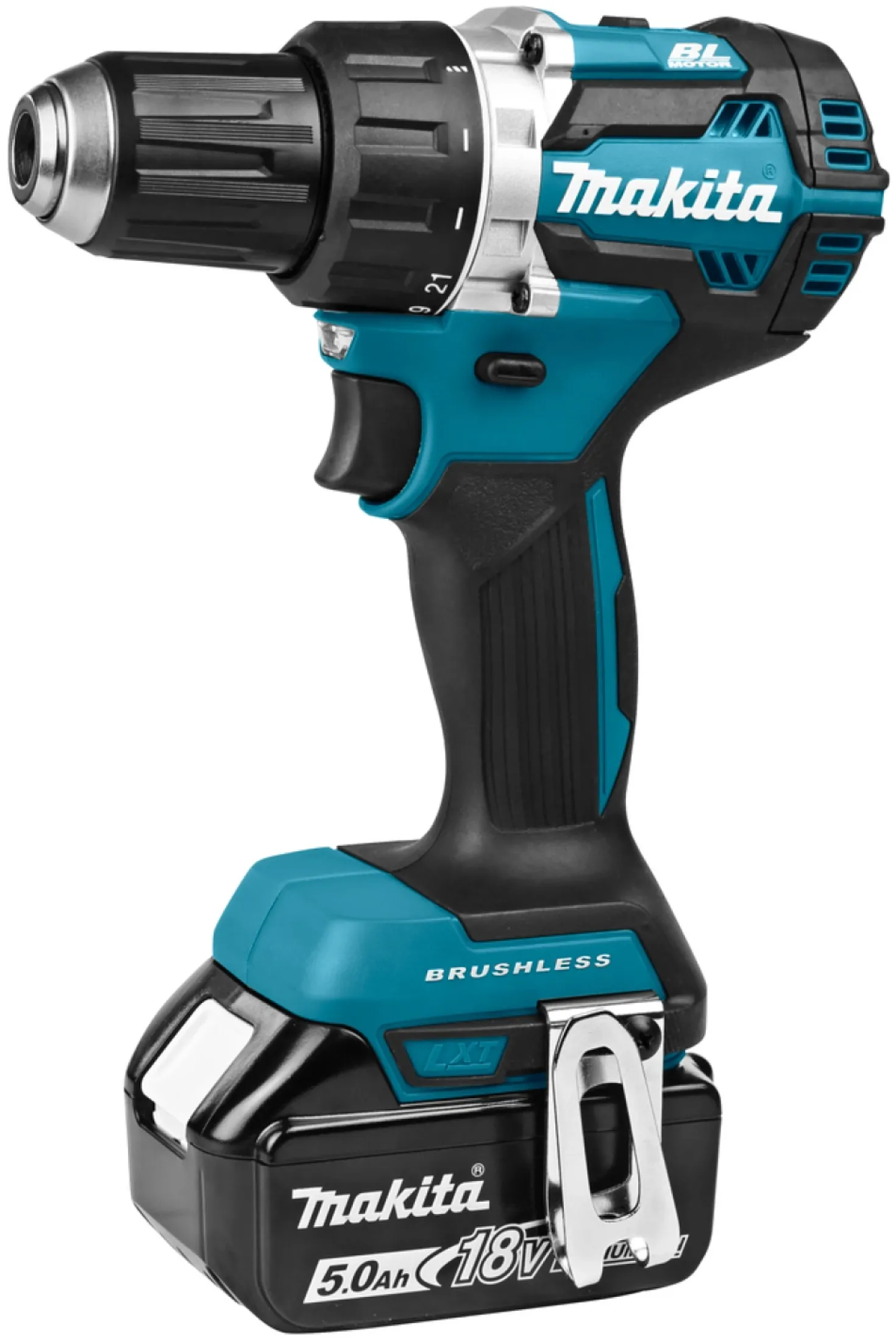Makita DLX2189TJ 18V Li-Ion accu schroef/boormachine (DDF484) & slagschroevendraaier (DTD153) combiset (2x 5,0Ah accu) in Mbox - Koolborstelloos