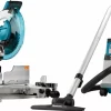 Makita DLX2380UX1 2x18V Li-Ion accu combiset voor afkorten en stofzuigen - 305mm - koolborstelloos
