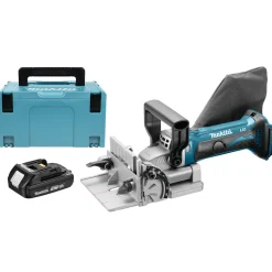 Makita DPJ180Y1J 18V Li-Ion accu lamellenfrees body + (1x 1.5Ah accu) in Mbox - Zonder lader