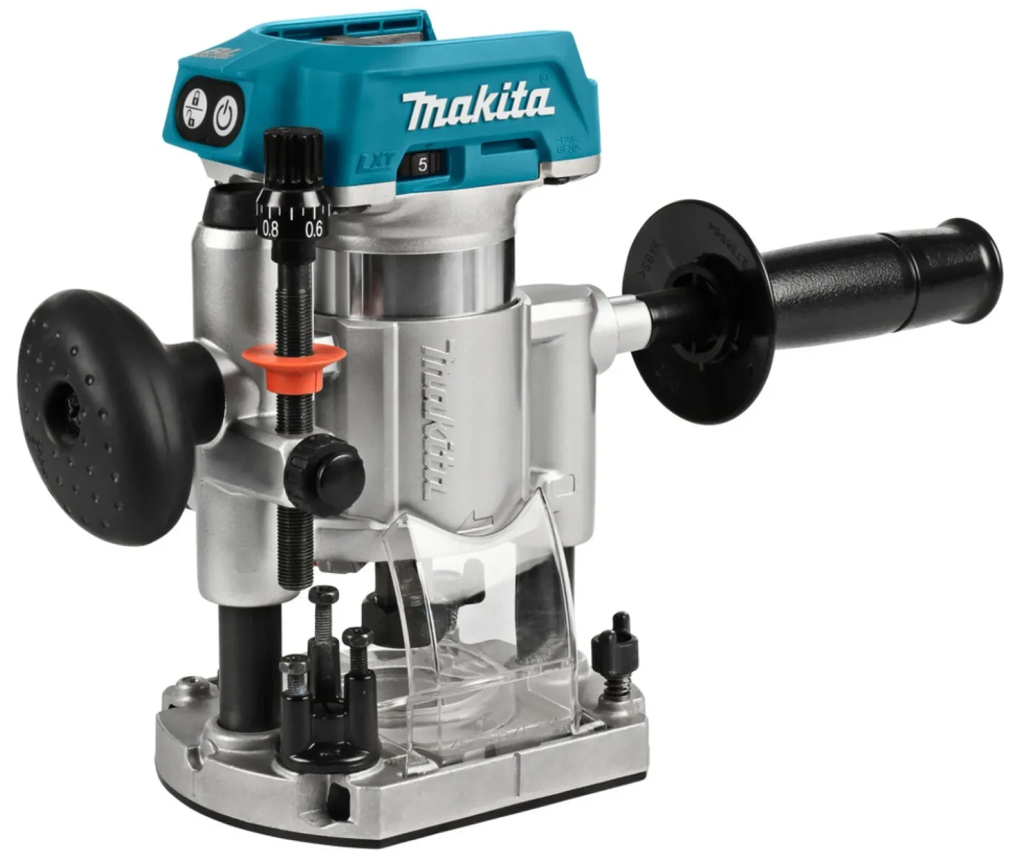 Makita DRT50ZJX2 18V Li-Ion accu boven-/kantenfrees body in Mbox