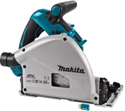 Makita DSP601ZJU 36V (2x 18V) Li-Ion accu invalcirkelzaag body in Mbox (AWS) - 20 x 165mm - koolborstelloos