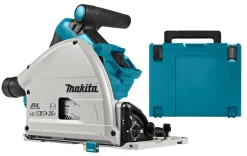 Makita DSP601ZJU 36V (2x 18V) Li-Ion accu invalcirkelzaag body in Mbox (AWS) - 20 x 165mm - koolborstelloos