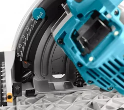 Makita DSP601ZJU 36V (2x 18V) Li-Ion accu invalcirkelzaag body in Mbox (AWS) - 20 x 165mm - koolborstelloos