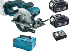Makita DSS501RMJ 18V Li-Ion Accu cirkelzaag set (2x 4.0Ah accu) in Mbox - 136mm