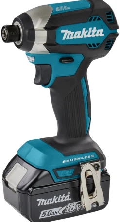 Makita DTD153RTJ 18V Li-Ion accu slagschroevendraaier set (2x 5.0Ah accu) in Mbox - koolborstelloos