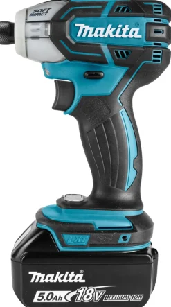 Makita DTS141RTJ 18V Li-Ion accu impuls slagschroevendraaier set (2x 5.0Ah accu) in Mbox - koolborstelloos