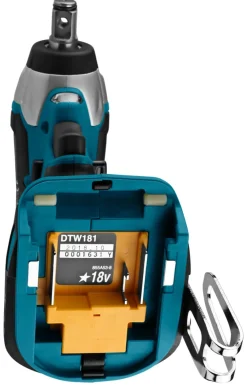 Makita DTW181RTJ 18V Li-Ion Accu slagmoersleutel set (2x 5.0Ah accu) in Mbox - 210Nm - 1/2
