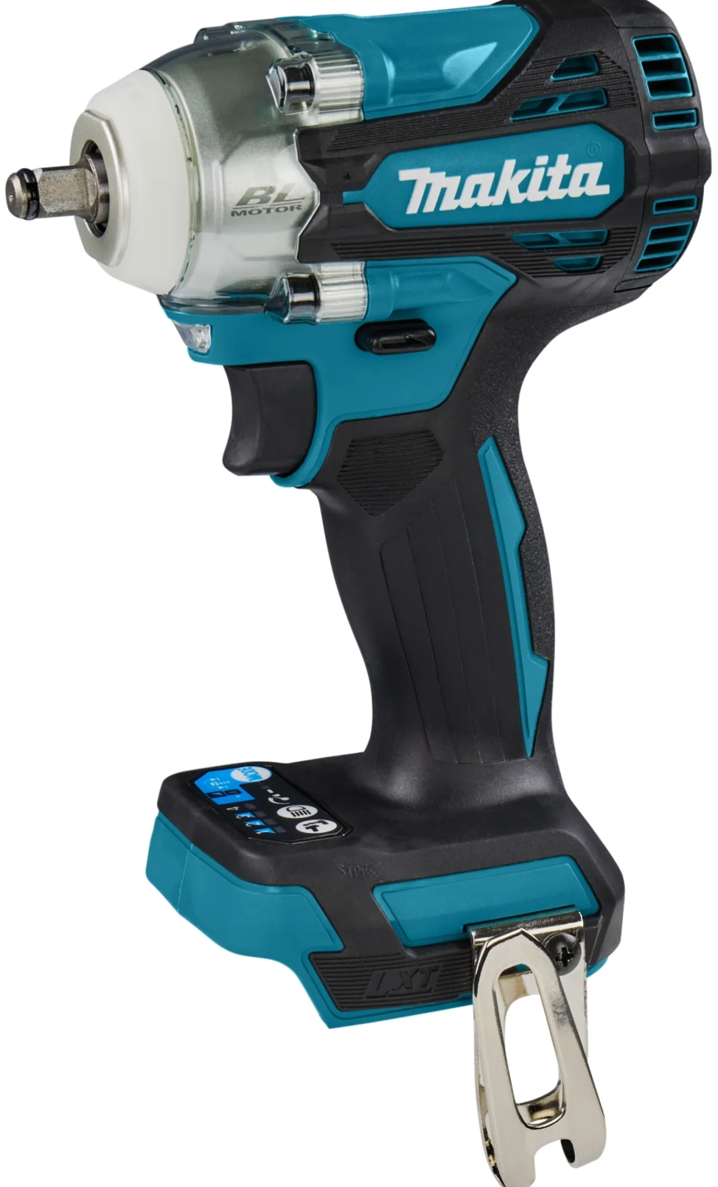 Makita DTW302RTJ 18V Li-Ion accu slagmoersleutel set (2x 5,0Ah) in Mbox - 3/8" - koolborstelloos