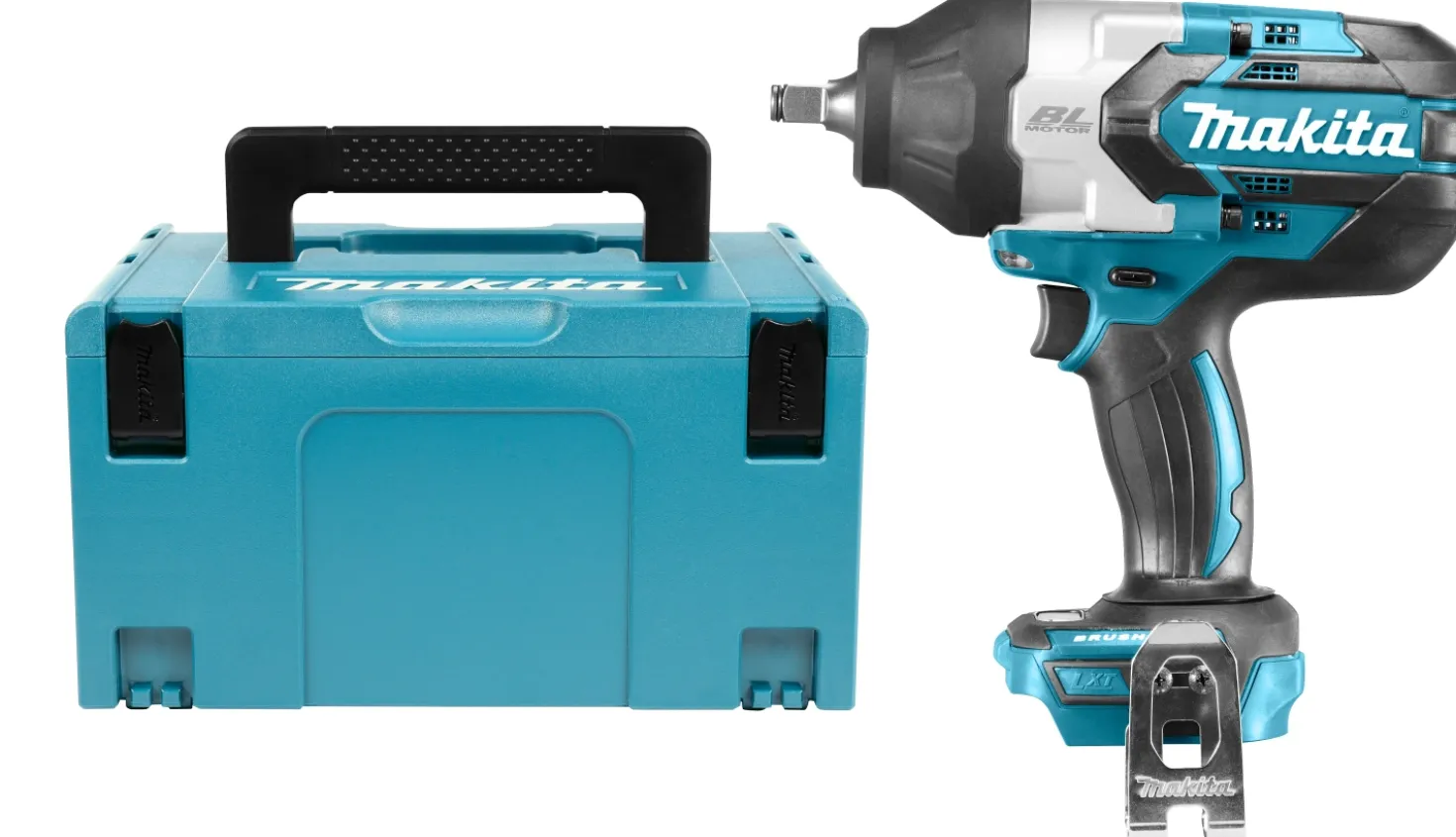 Makita DTW1002ZJ 18V Li-Ion Accu slagmoersleutel body in Mbox - 1050Nm - 1/2" - koolborstelloos