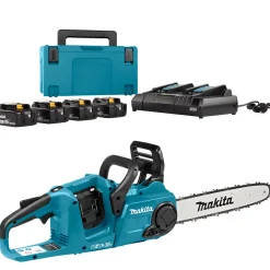 Makita DUC353PG4J LXT 2x18V Li-Ion accu kettingzaag set (4x 6.0Ah) in Mbox - 35cm