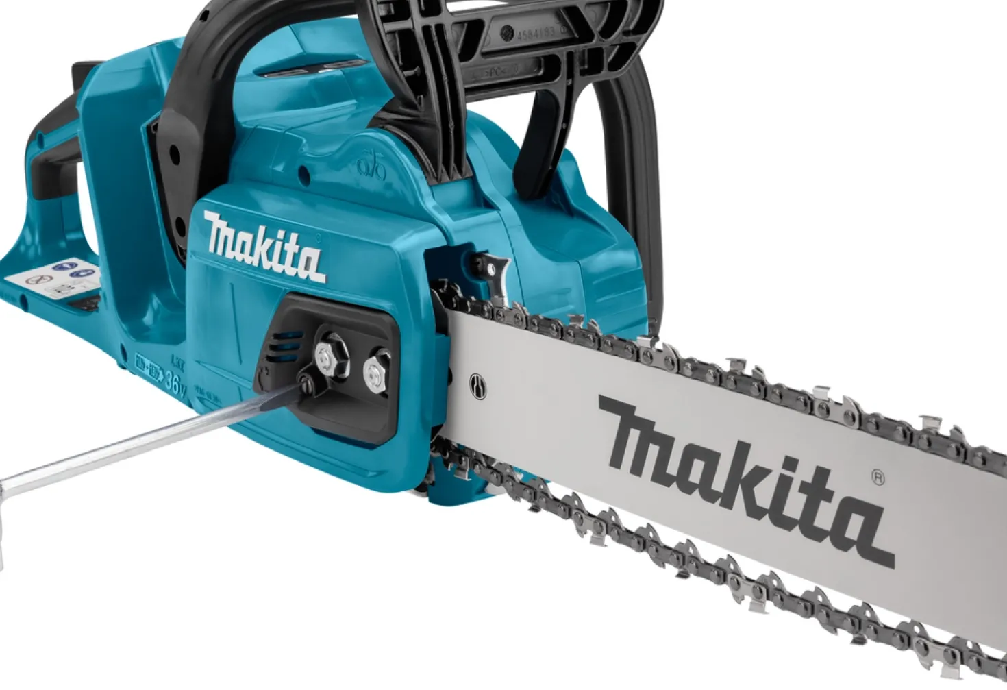 Makita DUC355PG2J LXT 2x18V Li-Ion accu kettingzaag set (2x 6.0Ah) in Mbox - 35cm