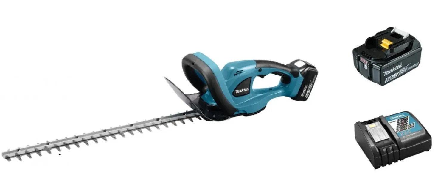 Makita DUH523RT 18V Li-Ion accu heggenschaar set (1x 5,0Ah accu) - 520mm
