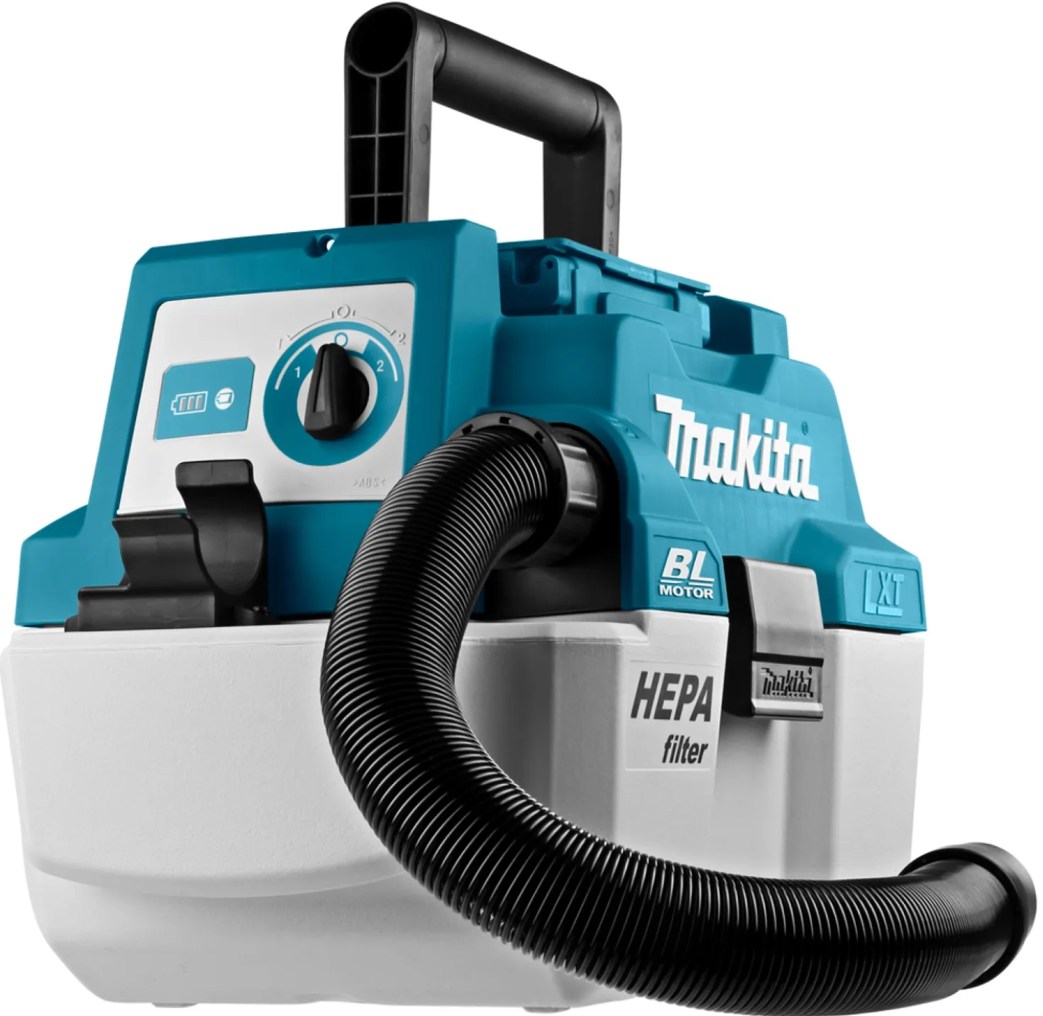 Makita DVC750LZX3 18V Accu alles-/bouwstofzuiger Body - L-klasse - 7,5L - Koolborstelloos