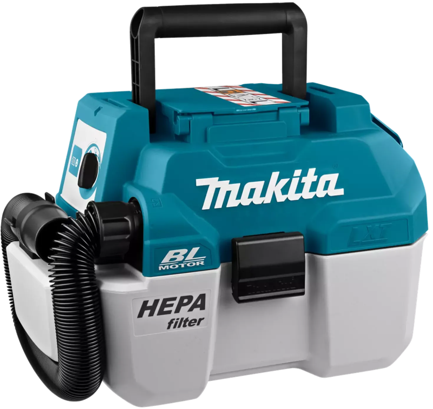 Makita DVC750LZX3 18V Accu alles-/bouwstofzuiger Body - L-klasse - 7,5L - Koolborstelloos