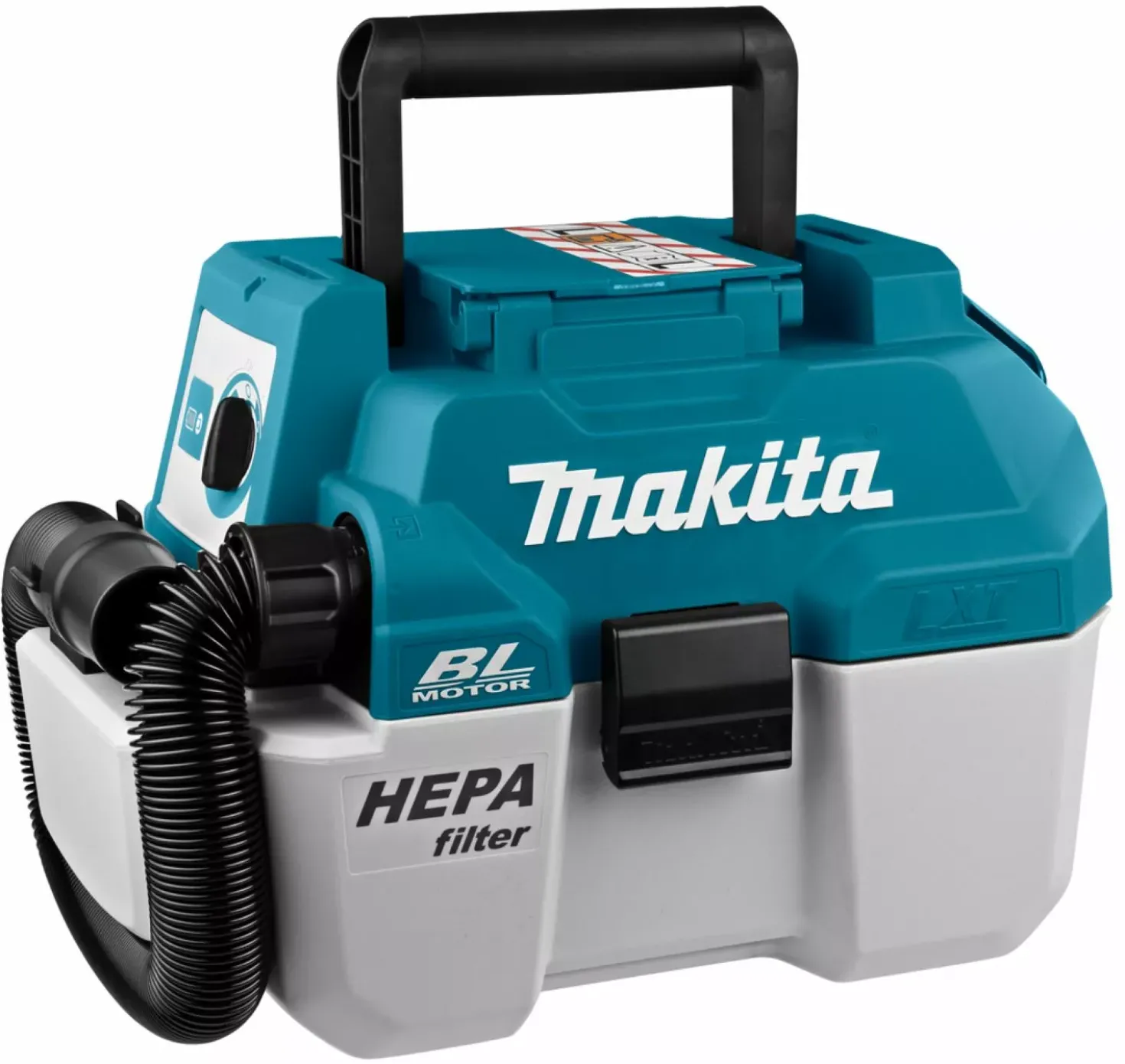 Makita DVC750LZX1 18V Li-Ion accu alles-/bouwstofzuiger body - L-klasse - 7,5L - Koolborstelloos