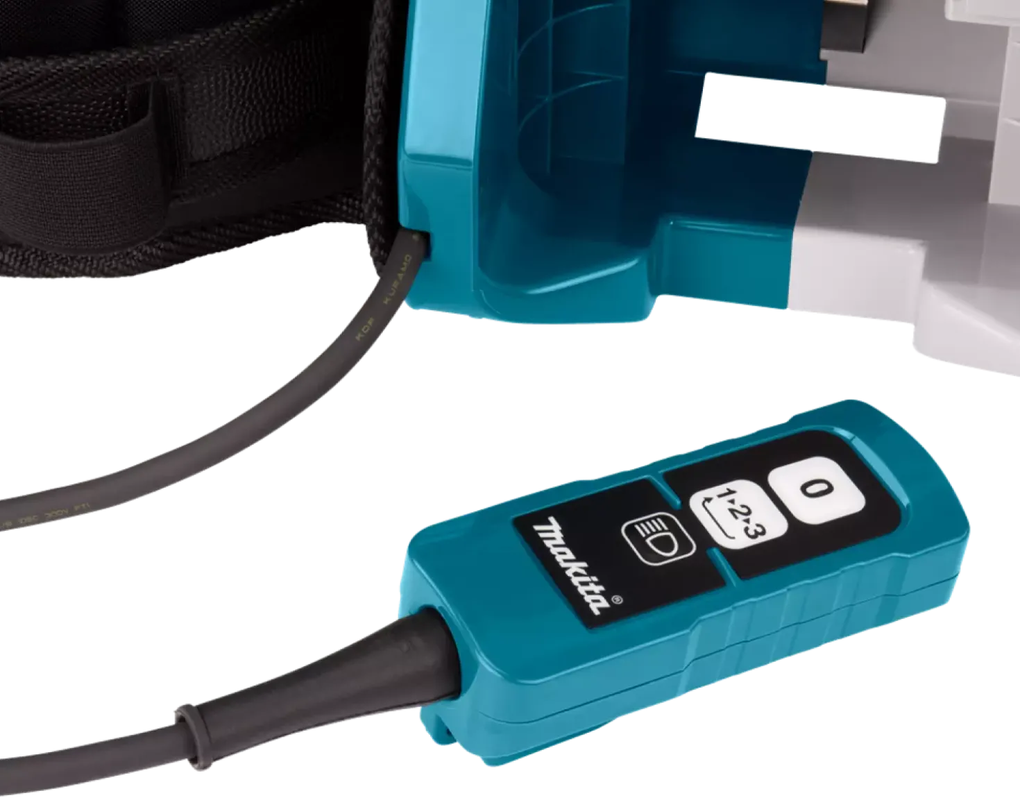 Makita DVC660PT2 2x18 V Rugstofzuiger voor schoonmaak Body (2x 5.0Ah accu en duolader) - 6L - Koolborstelloos