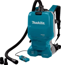 Makita DVC665ZU 2x18V Li-Ion rugstofzuiger body incl. accessoires - 6L - Koolborstelloos