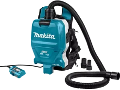 Makita DVC265ZXU 36V (2x 18) Li-Ion accu rugstofzuiger body - 2L - Koolborstelloos
