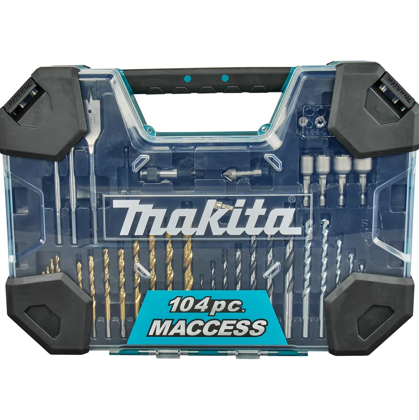 Makita E-22604 104 delige Bit- en borenset