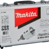 Makita E-12304 7-delige Gatzaagset in koffer - 44mm - hout/metaal - Ezychange snelwisseladapter