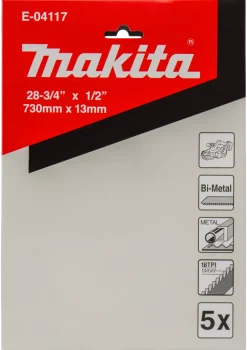 Makita E-04117 Zaagband - 730x13mm 18T (5st)