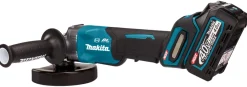 Makita GA013GM201 XGT 40V Max Li-Ion accu haakse slijper set (2x 4,0Ah) in Mbox - 125mm