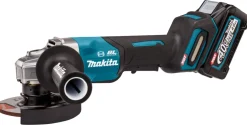 Makita GA013GM201 XGT 40V Max Li-Ion accu haakse slijper set (2x 4,0Ah) in Mbox - 125mm