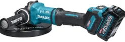 Makita GA038GM203 XGT 40V Max Li-Ion accu haakse slijper set (2x 4,0Ah) in koffer - 230mm - koolborstelloos