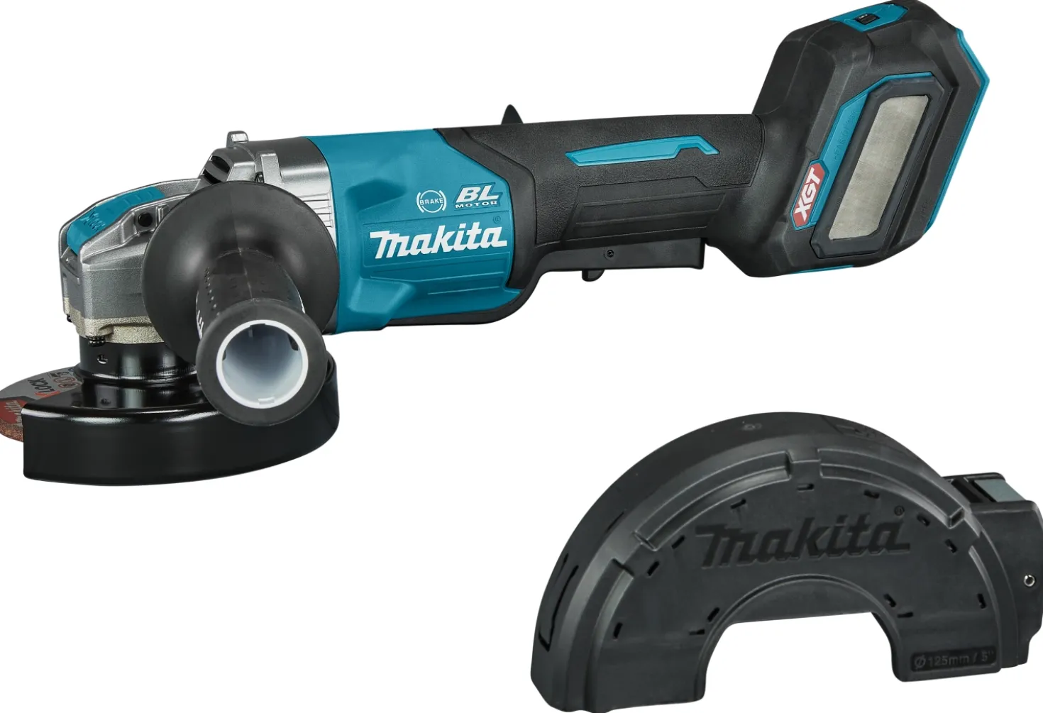 Makita GA044GZ XGT 40V Max Li-Ion accu haakse slijper body - X-Lock - 125mm