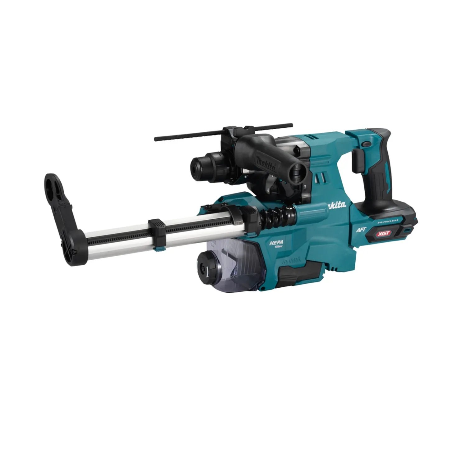 Makita HR011GZ03 XGT 40V Li-ion Accu SDS-Plus Combihamer body in Mbox incl. stofafzuiging - 3,3J